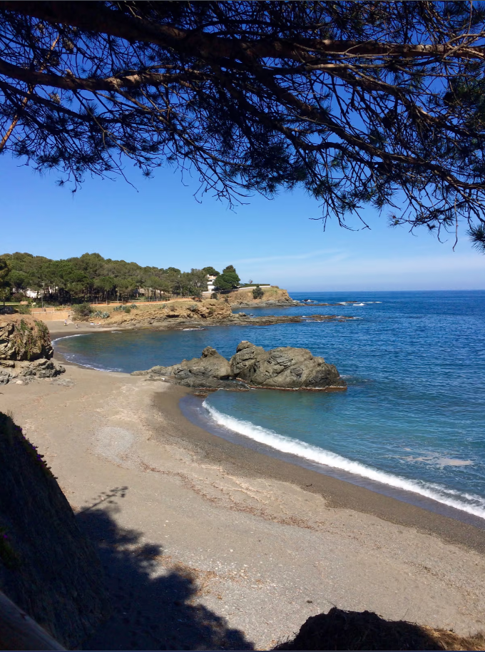 Platja de la Farella, Llançà (Costa Brava)
